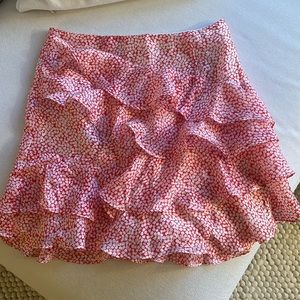 Club Monaco ruffled skirt